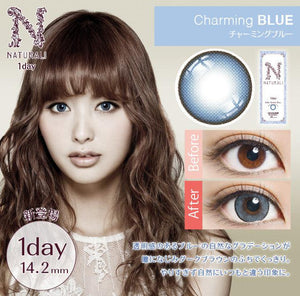 Naturali 1-day Charming Blue (14.2mm) 10pcs