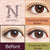Clearance SALE! Naturali 1-day 30pcs Charming Orange Brown (14.2mm)