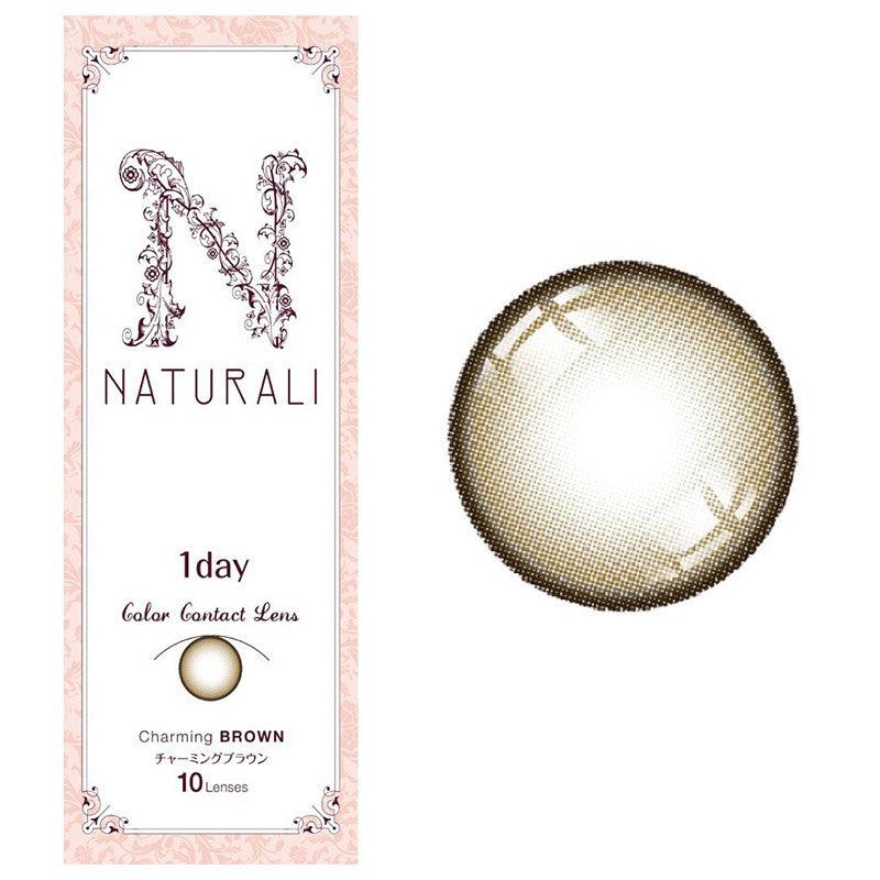 Naturali 1-day Charming Brown (14.2mm) 10pcs